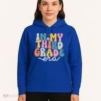 In My 3rd Grade Era Groovy Third Grade Teacher Retro Hoodie thumb 5