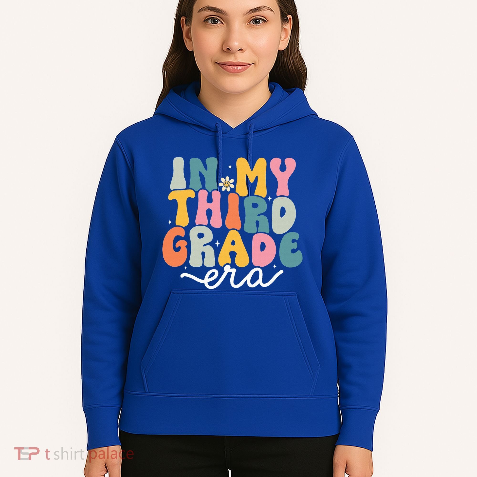 In My 3rd Grade Era Groovy Third Grade Teacher Retro Hoodie