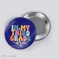 In My 3rd Grade Era Groovy Third Grade Teacher Retro Button thumb 0