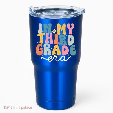 In My 3rd Grade Era Groovy Third Grade Teacher Retro Tumbler
