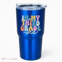 In My 3rd Grade Era Groovy Third Grade Teacher Retro Tumbler thumb 0