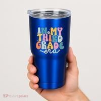 In My 3rd Grade Era Groovy Third Grade Teacher Retro Tumbler thumb 2