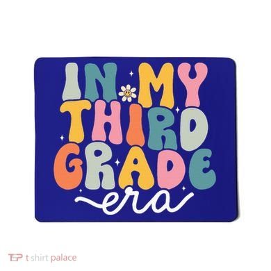 In My 3rd Grade Era Groovy Third Grade Teacher Retro Mousepad