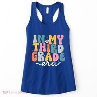 In My 3rd Grade Era Groovy Third Grade Teacher Retro Women's Tank Top thumb 0