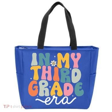 In My 3rd Grade Era Groovy Third Grade Teacher Retro Tote Bag
