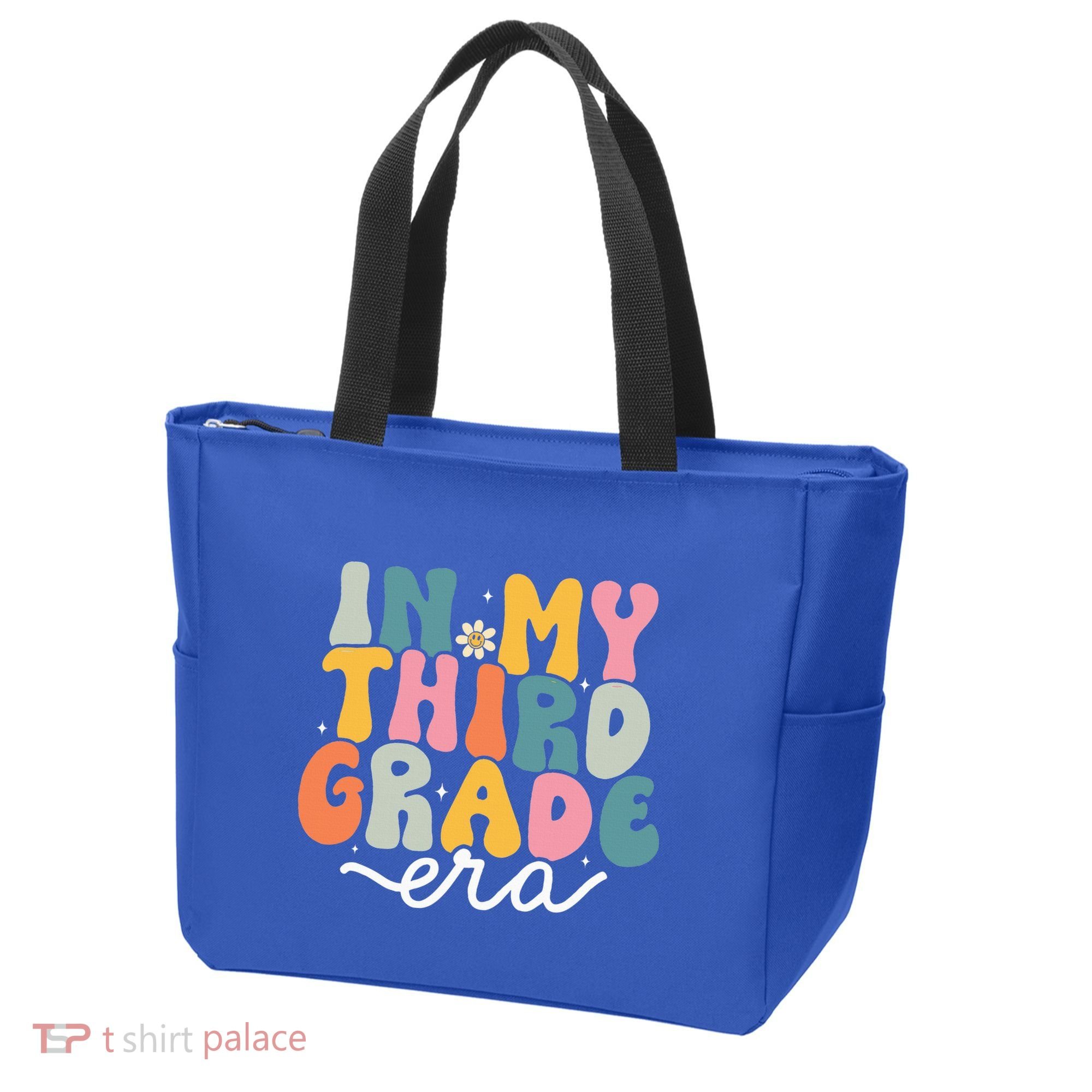 In My 3rd Grade Era Groovy Third Grade Teacher Retro Tote Bag