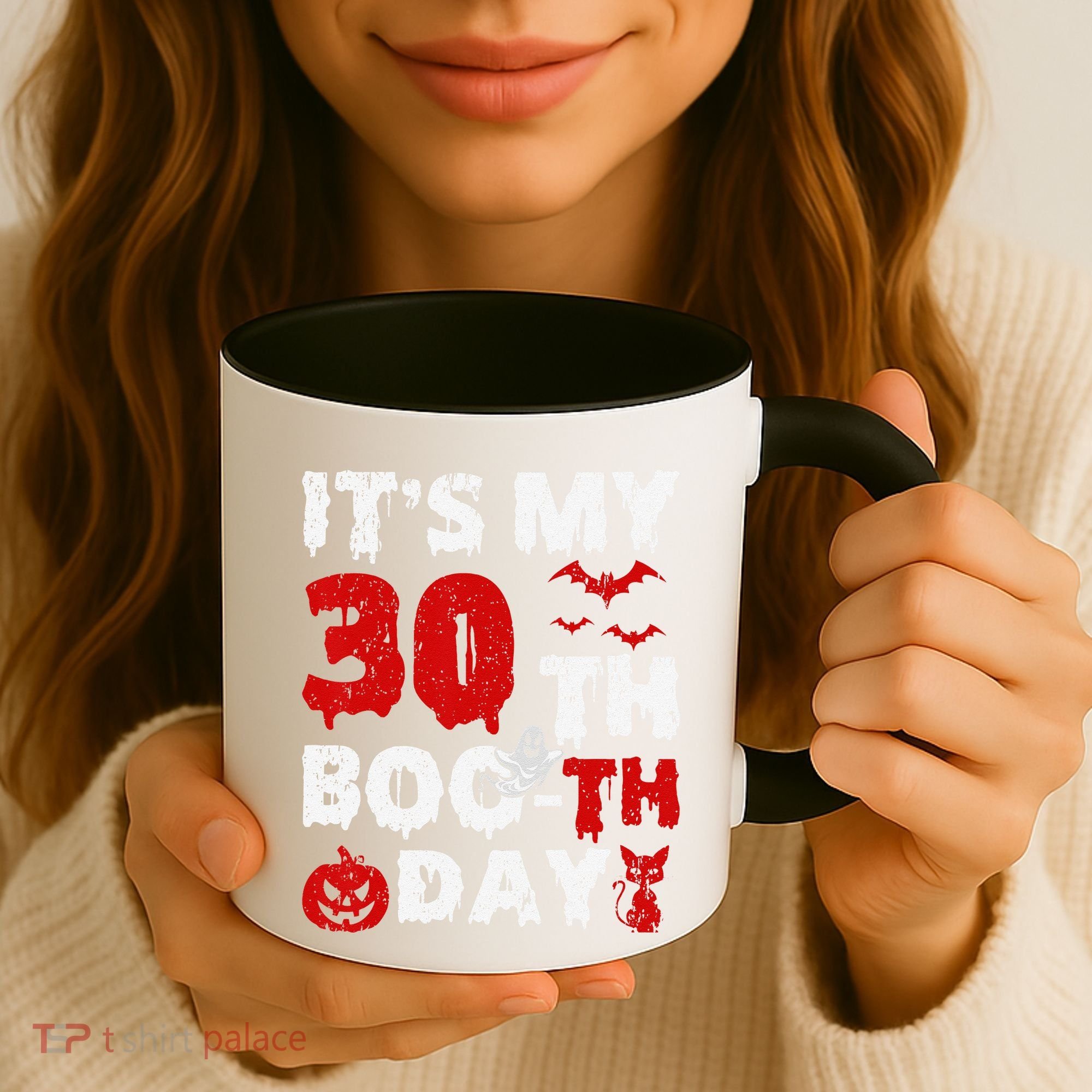 It’s My 30th Booth Day Scary 30th Birthday Halloween Coffee Mug