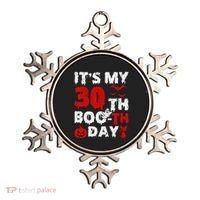 It’s My 30th Booth Day Scary 30th Birthday Halloween Ornament thumb 0