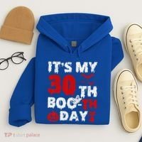 It’s My 30th Booth Day Scary 30th Birthday Halloween Hoodie thumb 4