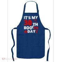 It’s My 30th Booth Day Scary 30th Birthday Halloween Apron thumb 0
