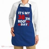 It’s My 30th Booth Day Scary 30th Birthday Halloween Apron thumb 2