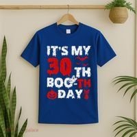 It’s My 30th Booth Day Scary 30th Birthday Halloween T-Shirt thumb 2