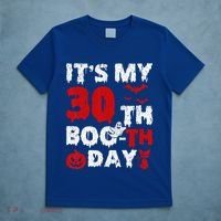 It’s My 30th Booth Day Scary 30th Birthday Halloween T-Shirt thumb 5