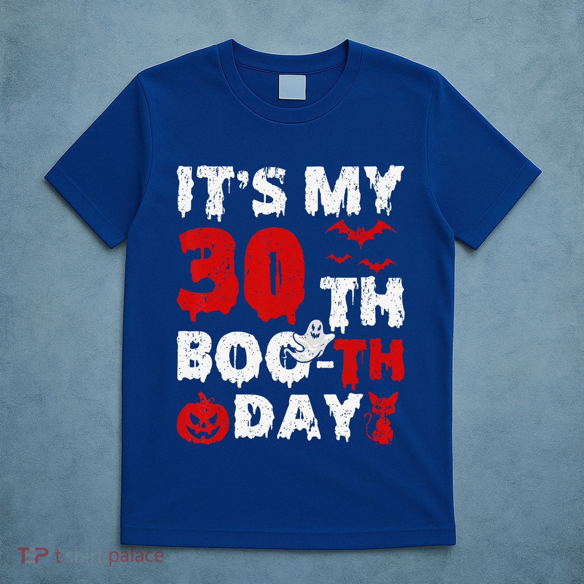 It’s My 30th Booth Day Scary 30th Birthday Halloween T-Shirt