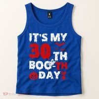 It’s My 30th Booth Day Scary 30th Birthday Halloween Tank Top thumb 2