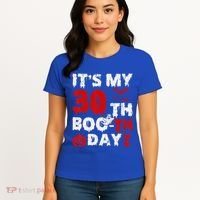 It’s My 30th Booth Day Scary 30th Birthday Halloween Women's T-Shirt thumb 4