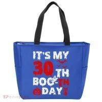 It’s My 30th Booth Day Scary 30th Birthday Halloween Tote Bag thumb 0