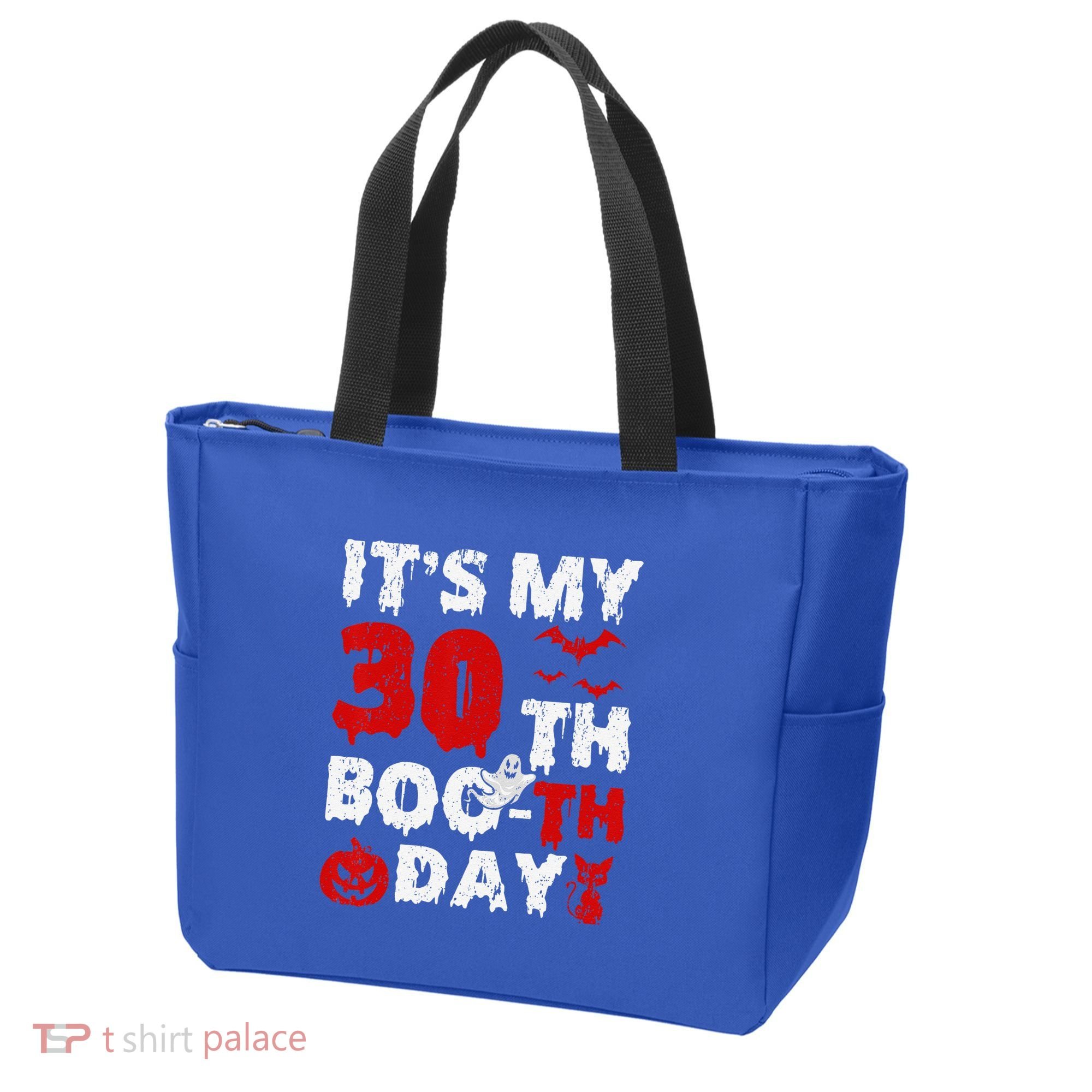 It’s My 30th Booth Day Scary 30th Birthday Halloween Tote Bag