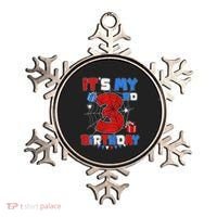 ItS My 3rd Birthday Spider Theme Party 3 Year Old Ornament thumb 0