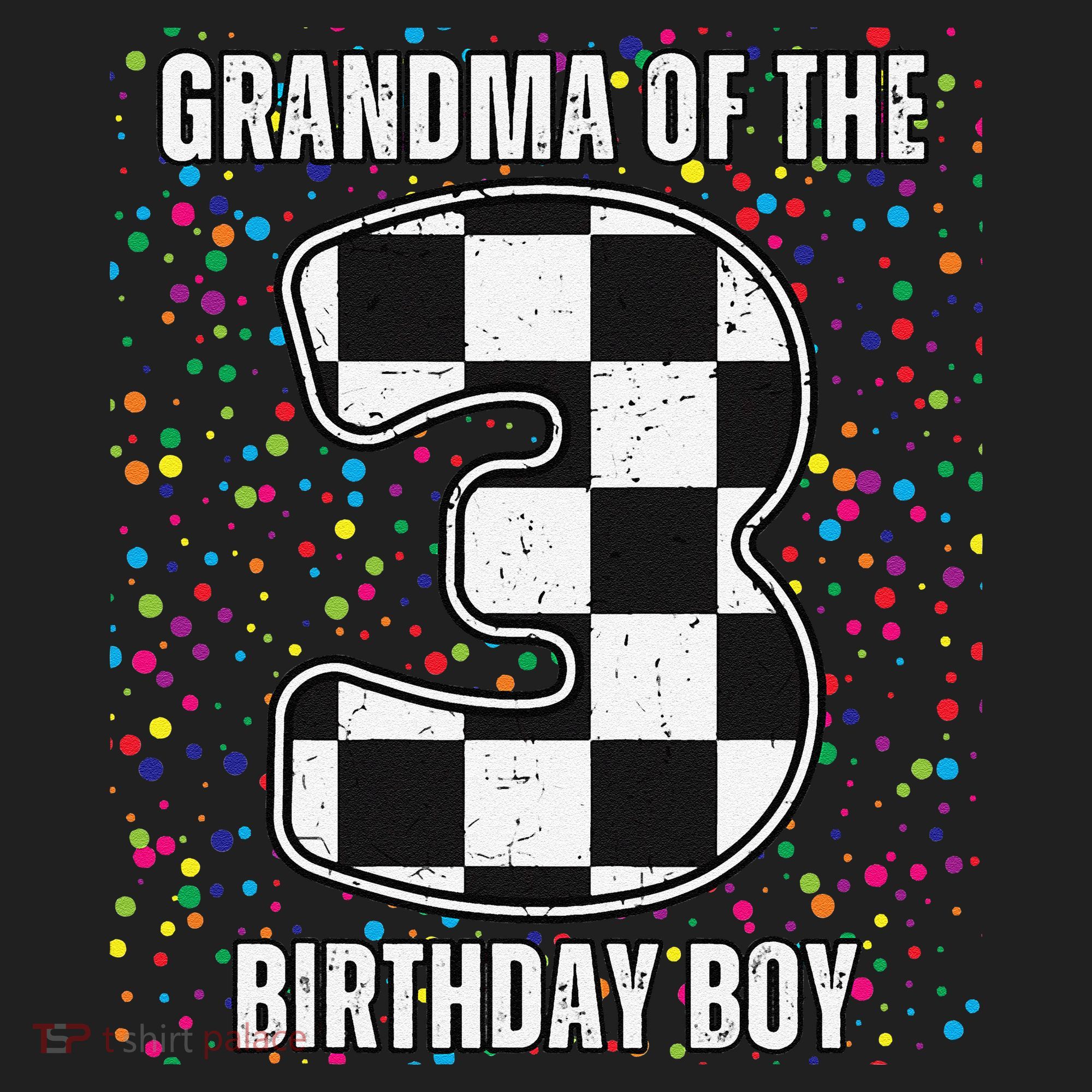 ItS My 3rd Birthday Racing Car For Grandma Family Women's Sweatshirt