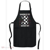 ItS My 3rd Birthday Racing Car For Grandma Family Apron thumb 0