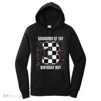 ItS My 3rd Birthday Racing Car For Grandma Family Women's Hoodie thumb 0