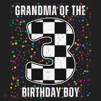 ItS My 3rd Birthday Racing Car For Grandma Family Tumbler thumb 3
