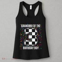 ItS My 3rd Birthday Racing Car For Grandma Family Women's Tank Top thumb 3