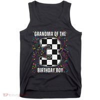 ItS My 3rd Birthday Racing Car For Grandma Family Tank Top thumb 0
