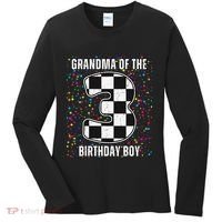 ItS My 3rd Birthday Racing Car For Grandma Family Women's Long Sleeve Shirt thumb 0