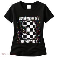 ItS My 3rd Birthday Racing Car For Grandma Family Women's T-Shirt thumb 0
