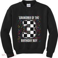 ItS My 3rd Birthday Racing Car For Grandma Family Kids Sweatshirt thumb 0