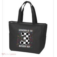 ItS My 3rd Birthday Racing Car For Grandma Family Tote Bag thumb 3