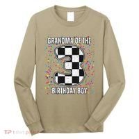 ItS My 3rd Birthday Racing Car For Grandma Family Long Sleeve Shirt thumb 0