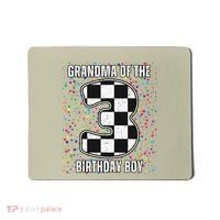 ItS My 3rd Birthday Racing Car For Grandma Family Mousepad thumb 0
