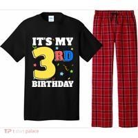 ItS My 3rd Birthday Boy 3 Girl Three Happy Birthday Pajama Set thumb 0