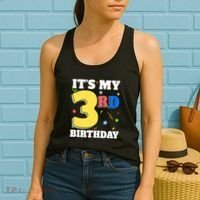 ItS My 3rd Birthday Boy 3 Girl Three Happy Birthday Women's Tank Top thumb 2