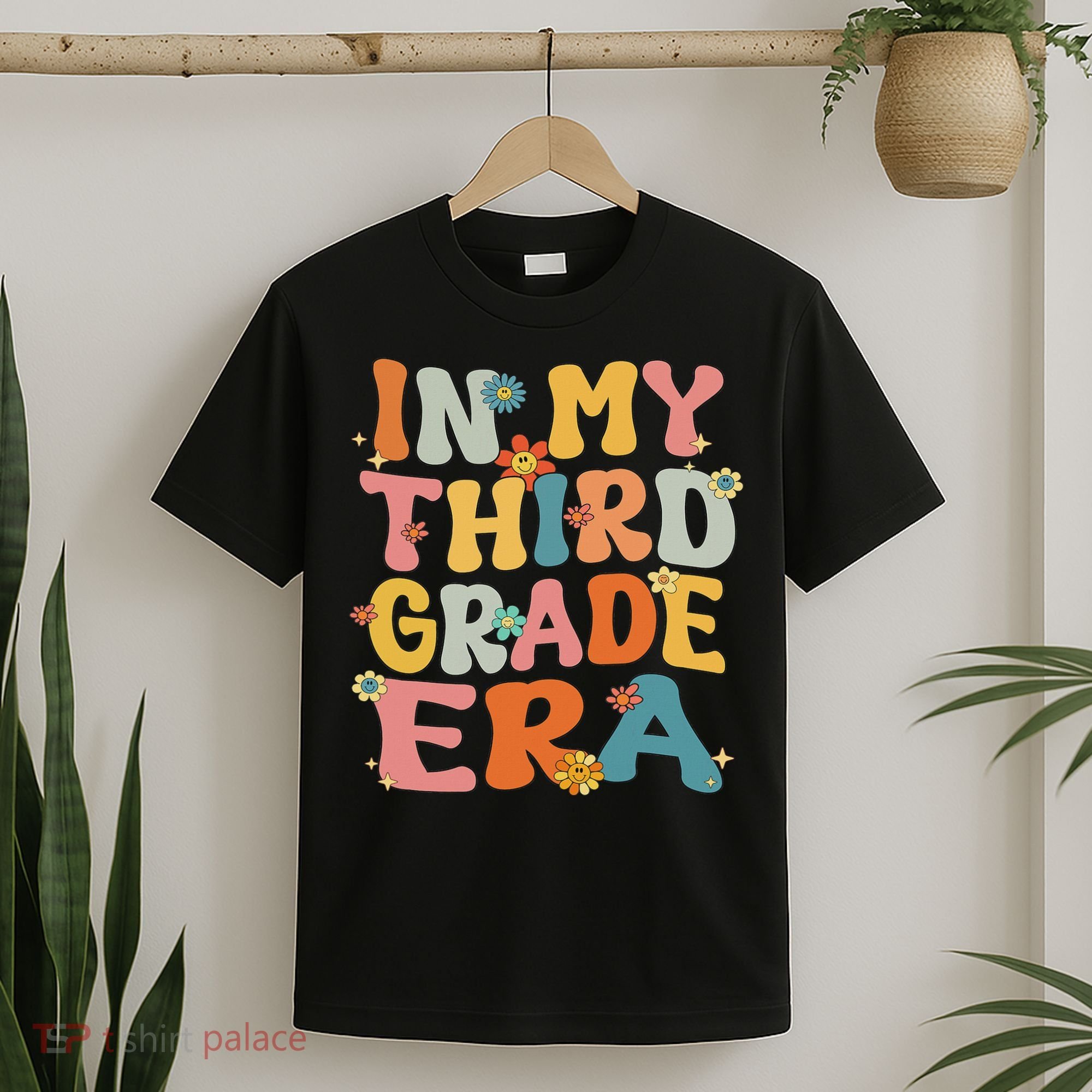 In My 3rd Grade Era Groovy Third Grade Back To School Cute T-Shirt