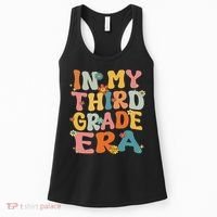 In My 3rd Grade Era Groovy Third Grade Back To School Cute Women's Tank Top thumb 0