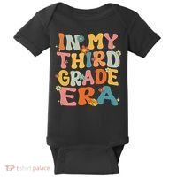 In My 3rd Grade Era Groovy Third Grade Back To School Cute Baby Bodysuit thumb 0