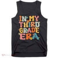 In My 3rd Grade Era Groovy Third Grade Back To School Cute Tank Top thumb 0