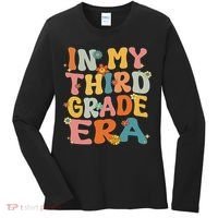 In My 3rd Grade Era Groovy Third Grade Back To School Cute Women's Long Sleeve Shirt thumb 0