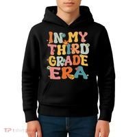 In My 3rd Grade Era Groovy Third Grade Back To School Cute Kids Hoodie thumb 4