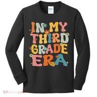 In My 3rd Grade Era Groovy Third Grade Back To School Cute Kids Long Sleeve Shirt thumb 0