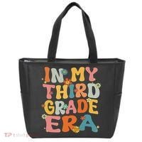 In My 3rd Grade Era Groovy Third Grade Back To School Cute Tote Bag thumb 0