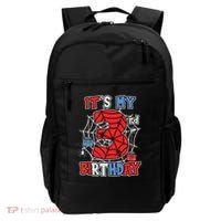 Its My 3rd Birthday Spider Theme Party 3 Year Old Boy Backpack thumb 0