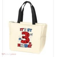 Its My 3rd Birthday Spider Theme Party 3 Year Old Boy Tote Bag thumb 3