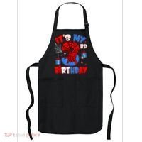 It'S My 3rd Birthday Spider Theme Party Boy Birthday Present Apron thumb 0