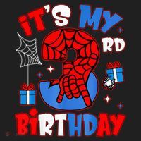 It'S My 3rd Birthday Spider Theme Party Boy Birthday Present Tumbler thumb 3