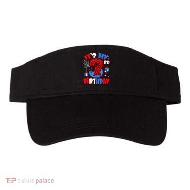 It'S My 3rd Birthday Spider Theme Party Boy Birthday Present Visor